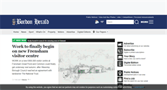 Desktop Screenshot of bordonherald.com